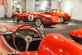 Maranello, Italy Ã¢â¬â July 26, 2017: Exhibition in the famous Ferrari museum Enzo Ferrari of sport cars, race cars and f1. Royalty Free Stock Photo